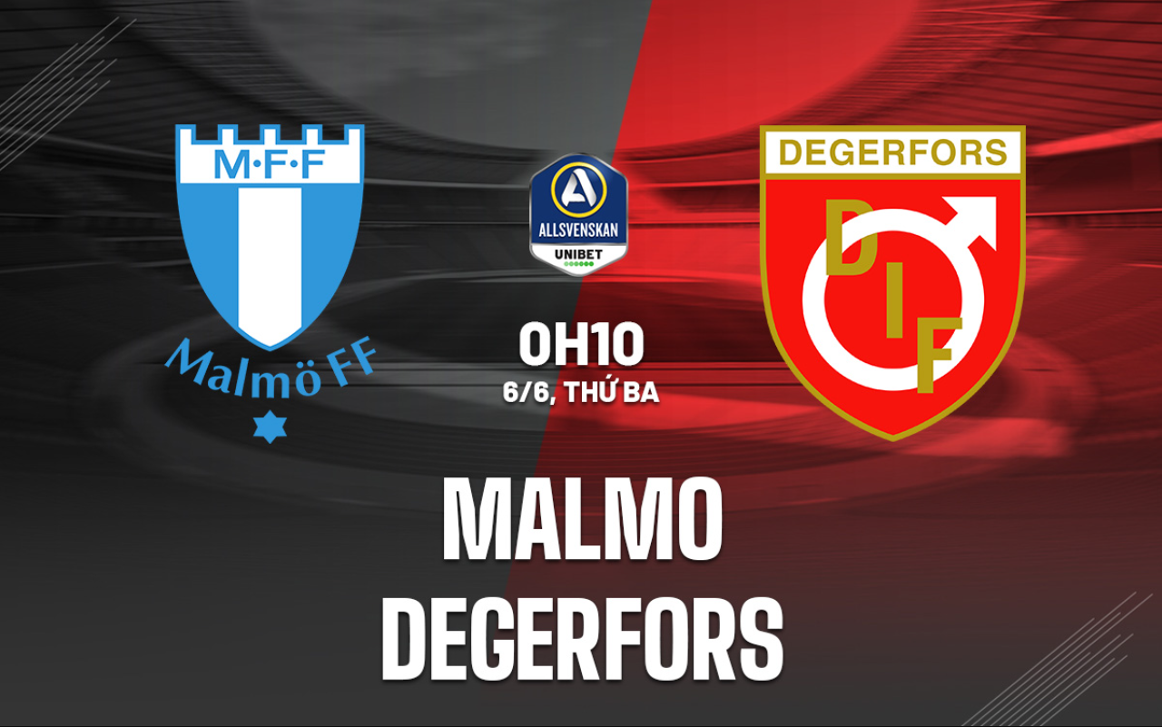 Nhận định trận đấu Malmo vs Degerfors Nhận định trận đấu Malmo vs Degerfors