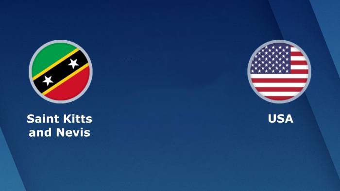 Nhận định trận đấu Mỹ vs St Kitts and Nevis Nhận định trận đấu Mỹ vs St Kitts and Nevis