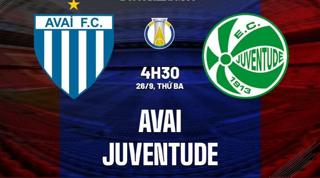 Soi kèo Avai vs Juventude 04h30 ngày 26/9 (Hạng 2 Brazil) 5 soi keo avai vs juventude 1